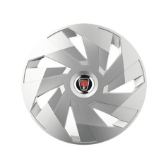 Set 4 capace roti Cu Inel Cromat Vector pentru gama auto Rover