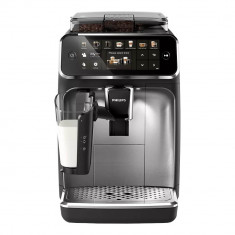 Espressor automat Philips 5400 LatteGo EP5446/70, 1500 W, 1.8 L, 15 bar, Negru/Argintiu