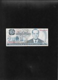 Costa Rica 10 Colones 1988, Seria 0026298, Bancnota Straina, America