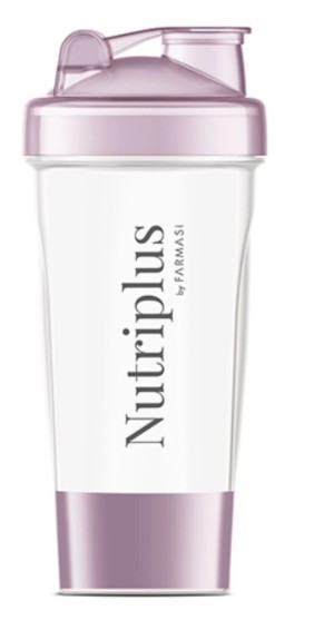 Nutriplus Lily Shaker 400 ml , Recipient pentru Shake-uri Proteice Smoothie-uri