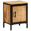 VidaXL Dulap de pat, 40x30x52,5 cm, lemn masiv de mango brut 358503