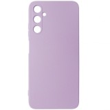 Husa tip capac spate silicon TPU Matte mov deschis pentru Samsung Galaxy A05s
