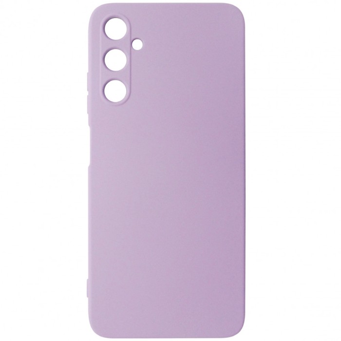 Husa tip capac spate silicon TPU Matte mov deschis pentru Samsung Galaxy A05s