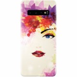 Husa silicon pentru Samsung Galaxy S10, Pretty Face