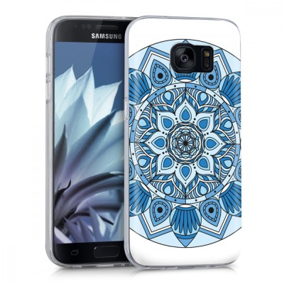 Husa pentru Samsung Galaxy S7, Silicon, Multicolor, 38378.05 foto