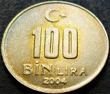 Cumpara ieftin Moneda 100 LIRE - TURCIA, anul 2004 * cod 2625 A, Europa