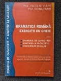 GRAMATICA ROMANA. EXERCITII CU CHEIE - Vulpe, Rusti