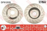 Disc frana MERCEDES C-CLASS (W203) (2000 - 2007) TRW DF6153S