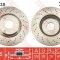 Disc frana MERCEDES CLK (C209) (2002 - 2009) TRW DF6153S