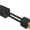 CABLU video Icy Box HDMI la VGA, aluminiu, negru, &quot;IB-AC502&quot; (timbru verde 0.08 lei)