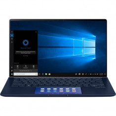 Laptop Asus ZenBook 14 UX434FLC-AI134R 14 inch FHD Touch Intel Core i7-10510U 16GB DDR3 1TB SSD nVidia GeForce MX250 2GB Windows 10 Pro Royal Blue foto