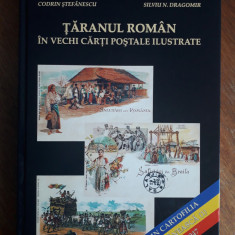 Taranul roman in vechi carti postale ilustrate - Codrin Stefanescu, autograf