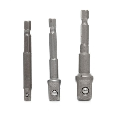 Set adaptoare autofiletanta 3 elemente 1/4&amp;quot;-3/8&amp;quot;-1/2 &amp;quot; KD1573 Kraftdele foto