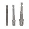 Set adaptoare autofiletanta 3 elemente 1/4&quot;-3/8&quot;-1/2 &quot; KD1573 Kraftdele
