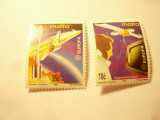 Serie Malta 1991 - Europa - Cosmos - Sateliti , 2 valori, Nestampilat