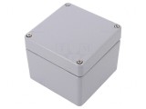 Carcasă Universală Aluminiu Gri 100x100x81mm
