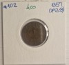 400 Irak, Iraq, 1 Fils - Ghazi I, 1357, 1938, KM#102, Asia