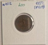 400 Irak, Iraq, 1 Fils - Ghazi I, 1357, 1938, KM#102