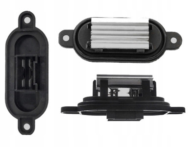 Rezistor ventilator habitaclu Fiat Punto, 1993-1999, motor 1.1; 1.2; 1.4 T; 1.6 benzina; 1.7 D/TD diesel, mufa cu 4 pini, foto