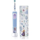 Oral-B PRO Kids 3+ Frozen periuta de dinti electrica cu sac pentru copii Frozen 1 buc
