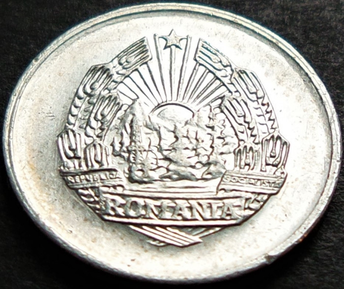 Moneda 5 BANI - RS ROMANIA, anul 1975 *cod 5020