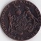 Prince of Wales Elected Masonic Half-Penny Token JETON 1790 XF