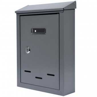 Cutie postala Vorel Graphite 78541, otel, 285x200x60mm foto
