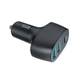 Incarcator auto cu 2XUSB QC3.0 si 1XUSB TYPE-C ,42W