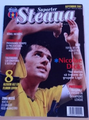 Revista fotbal - &amp;quot;Suporter STEAUA&amp;quot; (Nr.27/2007) - poster Nicola Dica foto