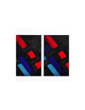 Set Stickere Stalpi Auto 50x25cm, New Mprint, Xenon Bright