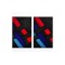Set Stickere Stalpi Auto 50x25cm, New Mprint, Xenon Bright