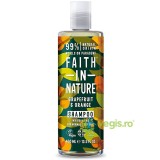 Sampon Natural Revigorant cu Grapefruit si Portocale pentru Par Normal sau Gras 400ml