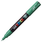Marker UNI PC-1M Posca 0.7 mm,varf rotund,verde