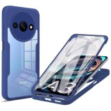 Husa Xiaomi Redmi A3 Techsuit ColorVerse 360 Blue + Folie