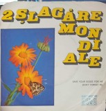 Vinil Electrecord Super Grup, 2 Șlagăre Mondiale, Alexandru Arșinel, Muzică Pop/Rock/Folk, 1970, 18cm