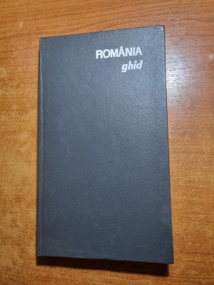 ROMANIA - ghid turistic + harta - din anul 1969 foto