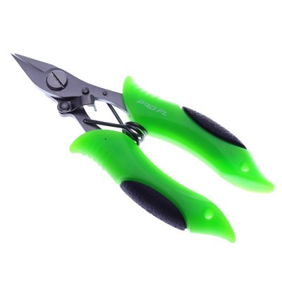 CLESTE PENTRU FIR TEXTIL PRO FL BRAID SCISSORS LUMINOS TEFLON foto