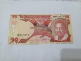 bancnota tanzania 50 sh 1992