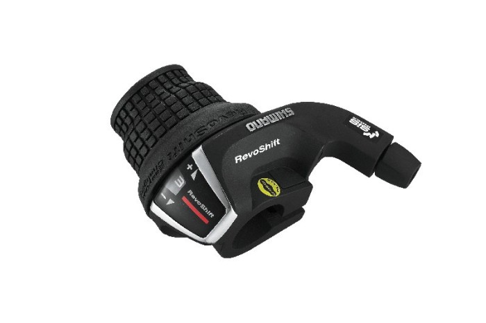 Maneta de schimbator Shimano Tourney SL-RS35-L, 3 viteze, sis, revo shifter, cab... Cod:ASLRS35LSBP