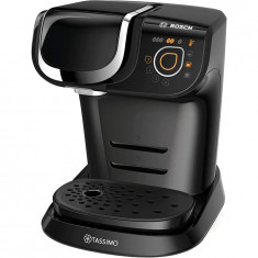 Espressor Bosch Tassimo MY WAY TAS6502, 1500W, 1.3 L, T-Disc, Tehnologie INTELLIBREW, 4 setari de memorie, capsule, Negru