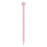 Creion Fancy, Roz, Cu Strass-uri