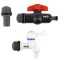 FLO Kit valve, filet 25 mm, conector rapid 19 mm