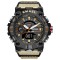 Ceas barbatesc Smael Militar Sport Analog Digital Quartz Crem