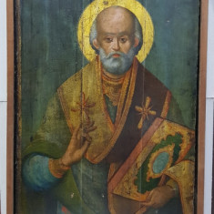 Sf. Nicolae, Icoana Greceasca pe lemn, Secol XVIII