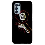 Husa compatibila cu Oppo A31 model Death is coming, Silicon, TPU, Viceversa, Transparent, Carcasa