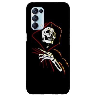 Husa compatibila cu Oppo Find X3 Lite model Death is coming, Silicon, TPU, Viceversa foto