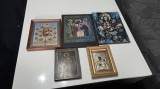 Lot vintage de 5 icoane