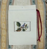 Saculet Vintage pentru lenjerie din bumbac