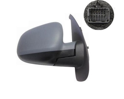 Oglinda exterioara Mercedes Citan (W415), 11.2012-, Dreapta, reglare electrica; grunduit; incalzita; geam asferic; cromat; senzor temperatura; pliere foto