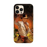 Husa compatibila cu Apple iPhone 14 Pro model Indian statue, Silicon, TPU, Viceversa, Transparent, Carcasa
